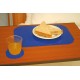Set de table anti-dérapant 35 x 25 cm - bleu