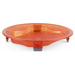 Assiette antidérapante haute stabilité orange