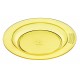 Assiette demi creuse jaune