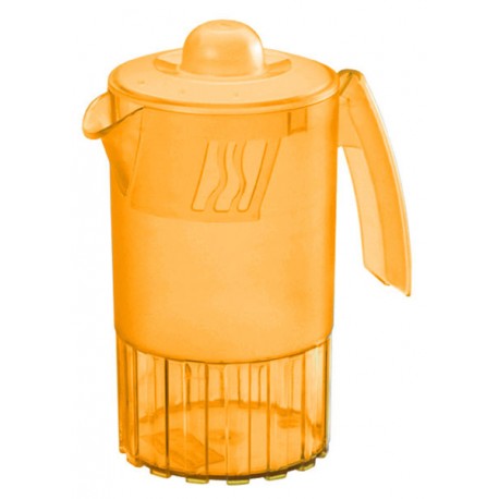 Pichet 1 l avec et sans couvercle orange