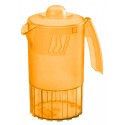Pichet 1 l avec couvercle orange
