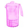 Pichet 1 l avec et sans couvercle cassis