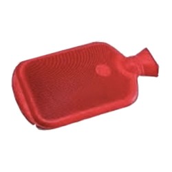 Bouillotte caoutchouc Rouge