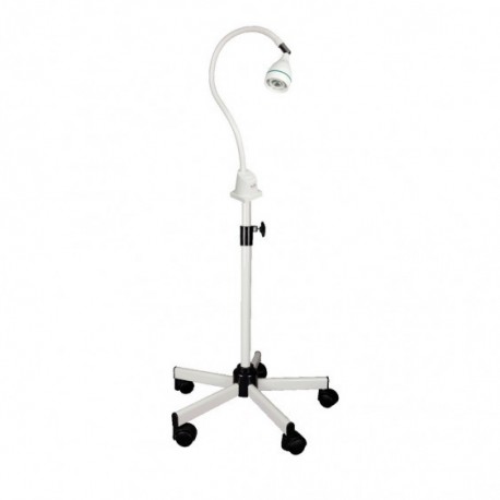 Lampe gynécologie et dermatologie LED CARLA - 4,2 W lampe + pied roulant