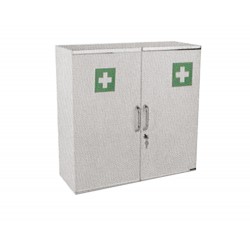 Armoire 2 portes métal Armoire à pharmacie 2 portes métal