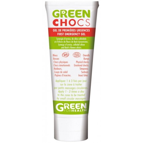 Gel d'urgence Greenchocs tube de 60 ml