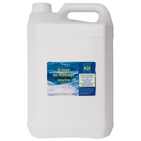 Crème de massage neutre 5 L