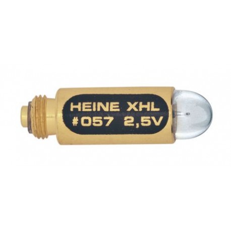 Ampoule Heine 2.5 v 057 Ampoule 057 - 2,5 V, à utiliser avec la Lampe torche Mini 3000 .