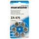 Pile auditive 675AE 1,4V 660 mAh par 6 RENATA