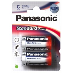 Pile alcaline LR14 par 2 - PANASONIC