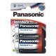 Pile alcaline LR20 par 2 Panasonic