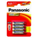 Pile alcaline LR3 Par 4 AAA - Panasonic
