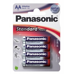 Pile alcaline LR06 Par 4 - Panasonic