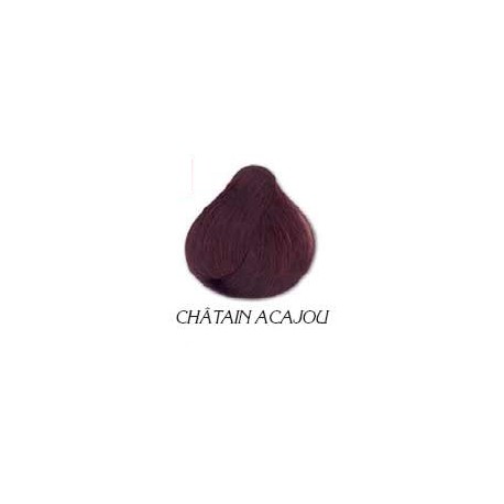 Color&soin kit coloration permanente 4m châtain acajou