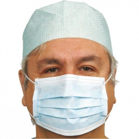 Masque chirurgical 3 plis, polypropylène