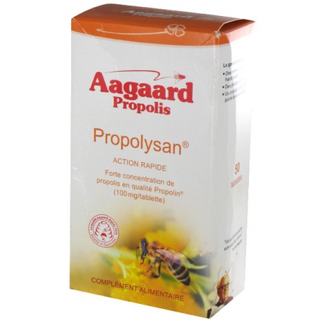 Propolysan action rapide 50 tablettes