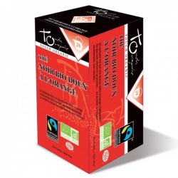 Thé noir à l'orange Bio 24 sachets - Touch Organic