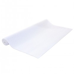 Tapis de bain en plastique blanc - Homecraft