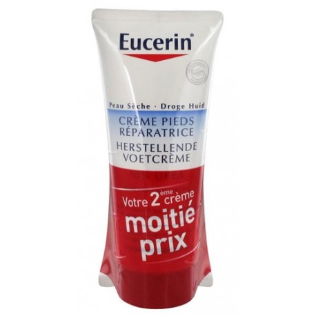 Crème pieds réparatrice 10 % d'urée 2 x 100 ml