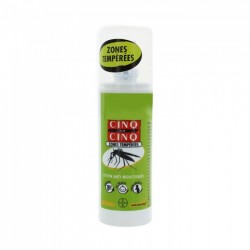 Cinq sur cinq spray zones temperees lotion anti-moustique 100 ml
