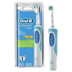 Oral-B Vitality CrossAction - Brosse à Dents Électrique Rechargeable - Minuteur Intégré CrossAction