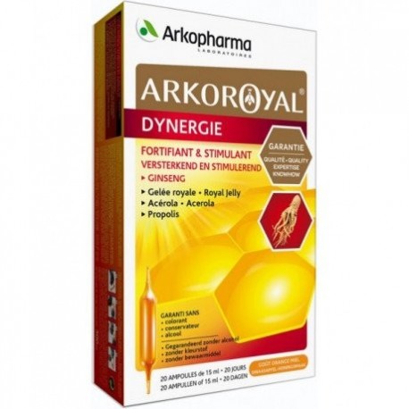 Arkopharma Arko Royal Dynergie 20 Ampoules