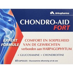 Arkopharma Chondro-Aid Fort 20 Jours 60 Gélules sous Blisters