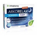 ARKORELAX® SOMMEIL FORT 1,9mg melatonine 5 extraits de plantes 15comprimé (15 jours)