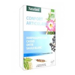 Naturland confort articulaire harpagophytum/cassis/ortie/saule 20x15ml