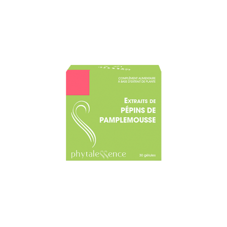 EXTRAIT DE PEPINS DE PAMPLEMOUSSE 30 GELULES