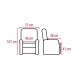 Fauteuil releveur 1 moteur C1