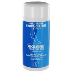 Akileine huile de bain hydra defense pieds tres secs 150ml