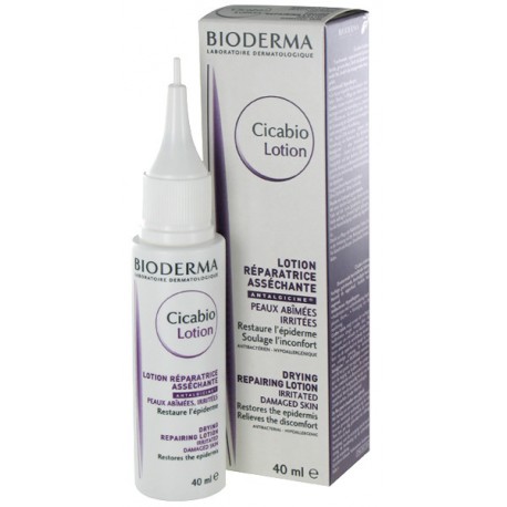Cicabio lotion reparatrice assechante px abîmees & irritees 40ml