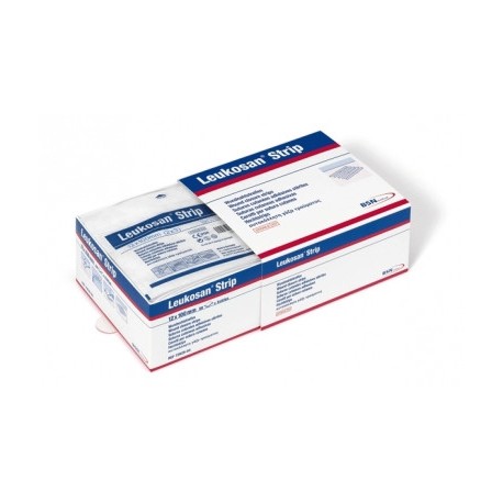 Suture leukosan strip 3mmx75mm par 5