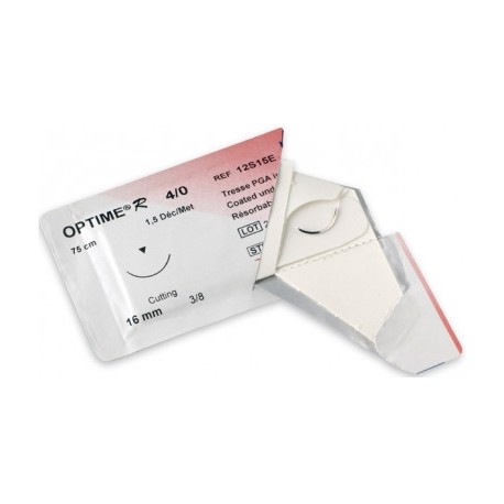 Suture optime r dec2 usp3/0 19mm f75cm