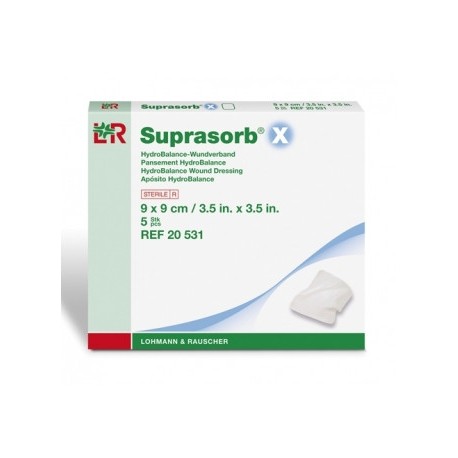 Pansement suprasorb x 9x9cm par 5