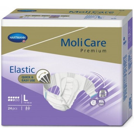Hartmann molicare premium elastic 8 gouttes large