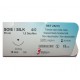 Suture soie noir dec2 usp3/0 16mm f45cm
