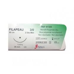 Suture filapeau dec1 usp5/0 20 mm f90 cm