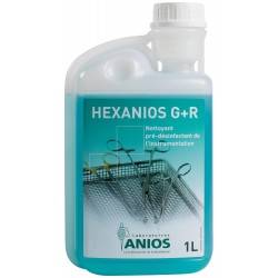 Nettoyage et pré-désinfection de l'instrumentation Hexanios G + R