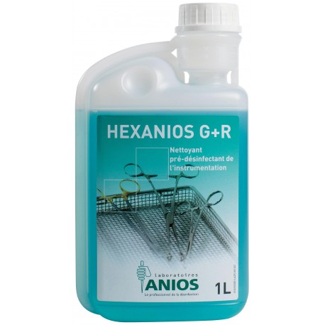 Nettoyage et pré-désinfection de l'instrumentation Hexanios G + R