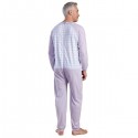 Grenouillère mixte jersey parme