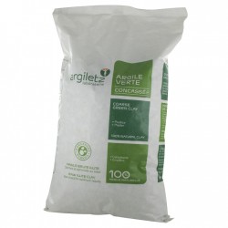 Argile verte concassée 1kg
