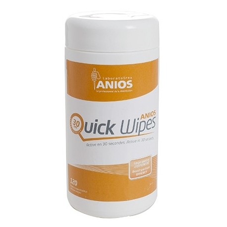 lingette anios quick wipes the vert x 120