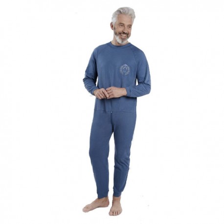grenouillère mixte Jersey marine - BENEFACTOR
