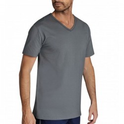 T-shirt manches courtes anthracite - LEMAHIEU