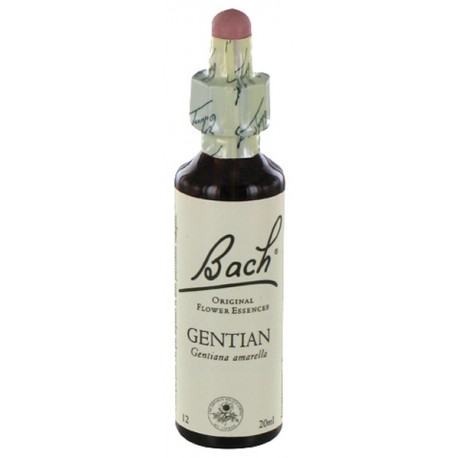 Fleurs de bach : gentiane 20ml