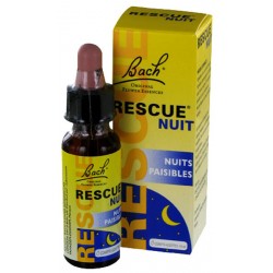 Rescue nuit fleurs de bach 10ml