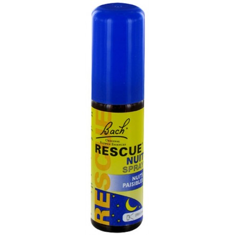 Rescue nuit fleurs de bach spray 20ml
