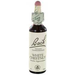 Fleurs de bach white chestnut : serenite mentale 20ml
